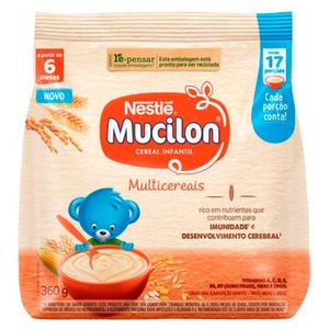Mingau Mucilon Multicereais Sachê 360g