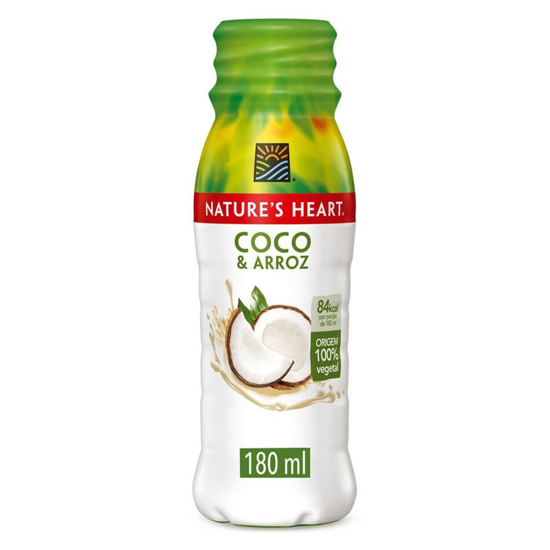 Bebida Vegetal Natures Heart Coco E Arroz 180ml Supermercado Coop