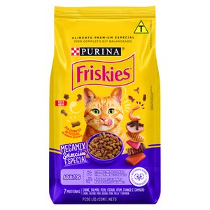 Ração para Gatos Friskies Adultos Castrados Megamix 3kg