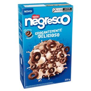 Cereal Matinal Nestlé Negresco Chocolate e Baunilha 200g