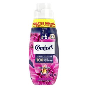 Amaciante para Roupas Comfort Concentrado Fiber Protect