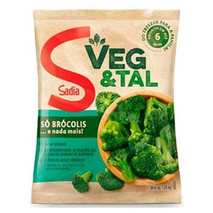 Brócolis Congelado Sadia Veg&Tal 1kg