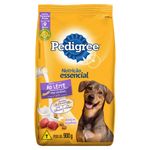Racao-para-Caes-Pedigree-Nutricao-Essencial-Adultos-9-Pequenos-Carne-ao-Leite-900g