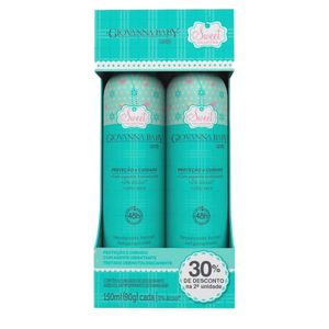 Desodorante Aerossol Feminino Giovanna Baby Candy 150ml | Com 2 Unidades