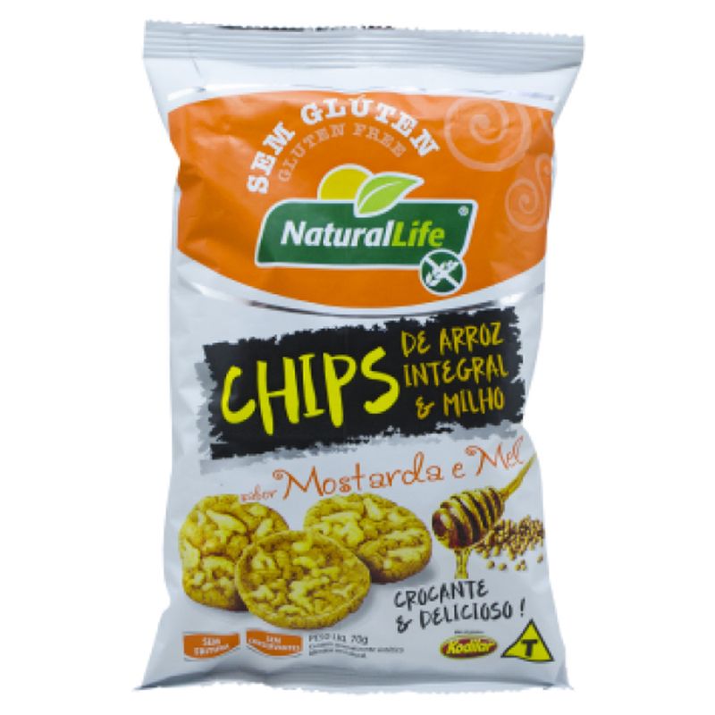 Chips-de-Arroz-Kodilar-Natural-Life-Integral-Mostarda-e-Mel-70g