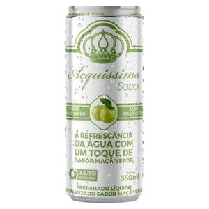 Água Mineral Acquíssima com Maçã sem Gás 350ml