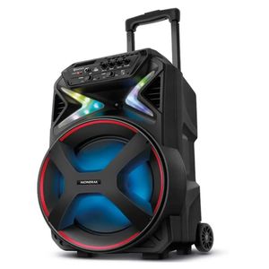 Caixa Amplificada de Som Mondial CM-550 Vermelha Bivolt