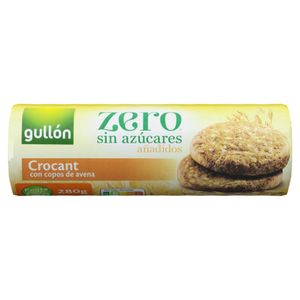 Biscoito de Aveia Gullón Integral Zero Açúcar Crocant 280g
