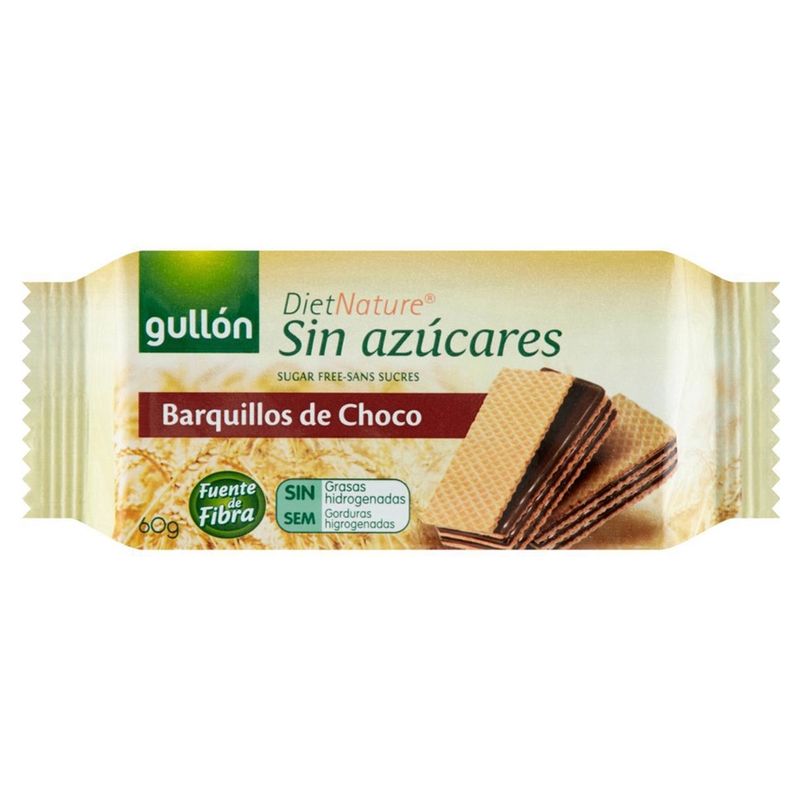 Biscoito-Wafer-Gullon-Zero-Acucar-Chocolate-60g