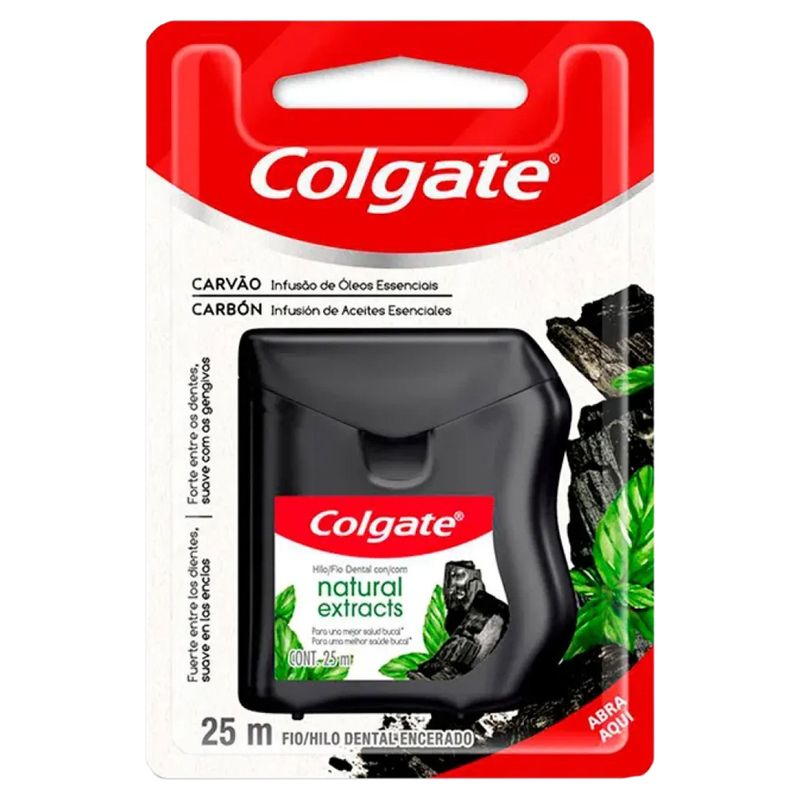 Fio-Dental-Colgate-Natural-Extracts-Carvao-25M