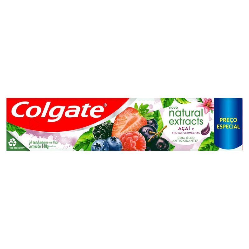Gel-Dental-Colgate-Natural-Extracts-Acai-e-Frutas-Vermelhas-140ml