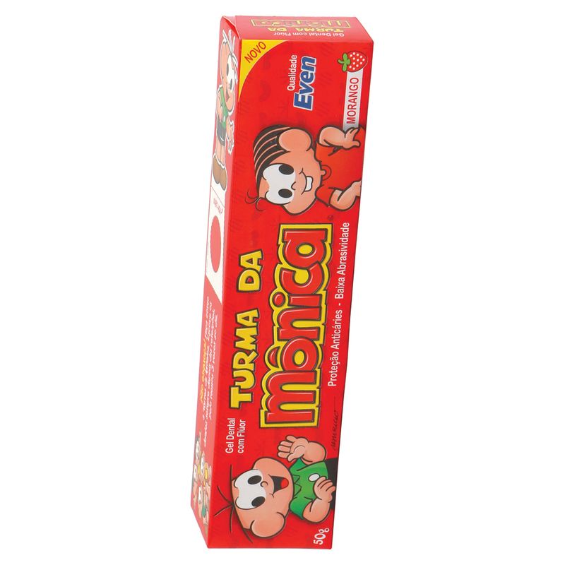 Creme Dental Infantil Even Turma Da Mônica Morango 50g Supermercado Coop 2279