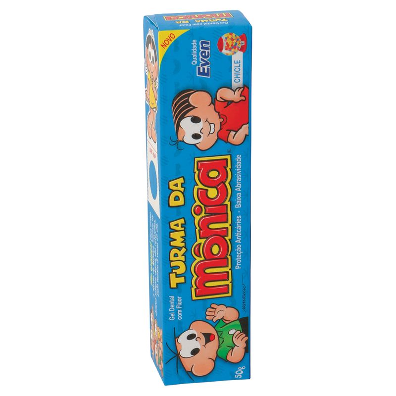 Creme Dental Infantil Even Turma Da Mônica Chiclete 50g Supermercado Coop 8300