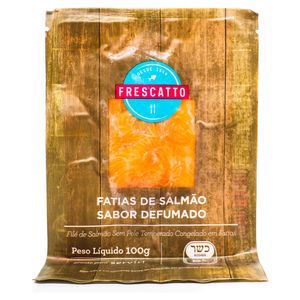 Filé de Salmão Frescatto Defumado e Fatiado 100g