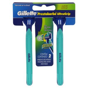 Aparelho para Barbear Gillette Prestobarba Ultragrip | Com 2 Unidades