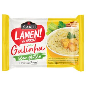 Macarrão Instantâneo Karui Lámen de Arroz Galinha 78g