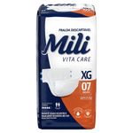 Fralda-Geriatrica-Mili-Vita-Care-Tamanho-EG-Com-7-Unidades