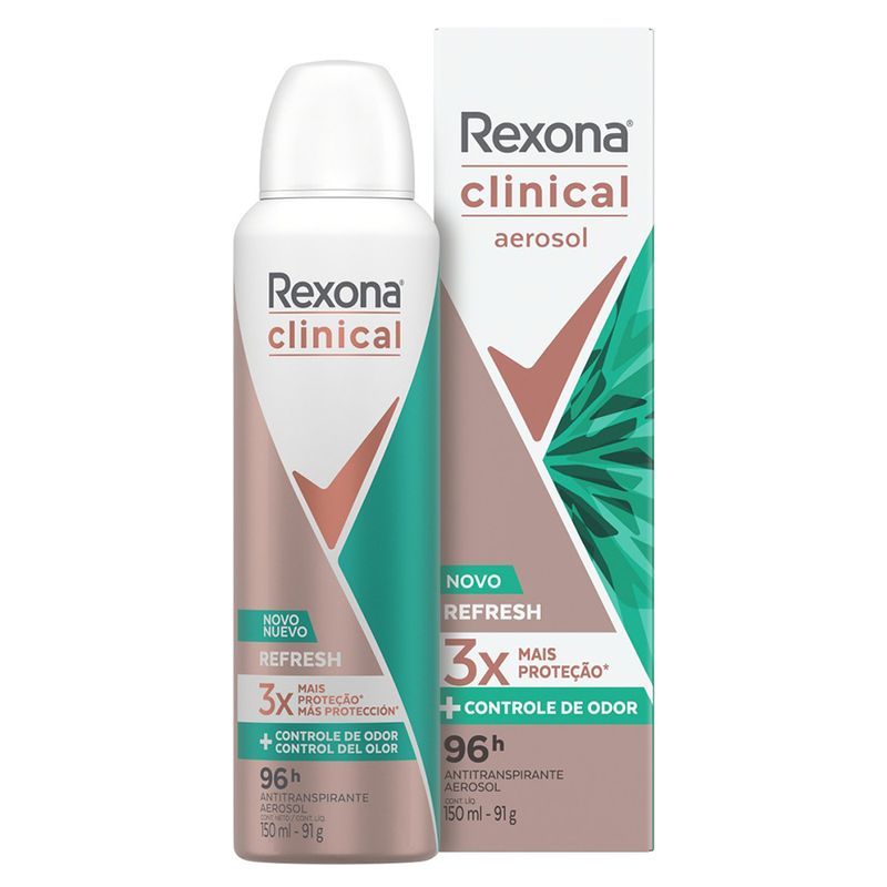 Desodorante-Aerossol-Feminino-Rexona-Clinical-Refresh-150ml