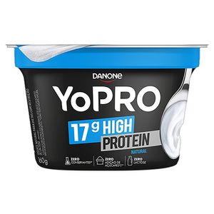 Iogurte Danone Yopro Protein Natural 160g