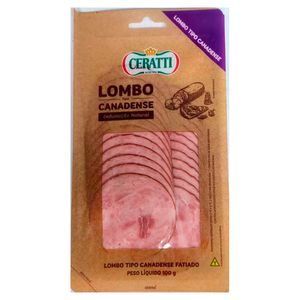 Lombo Canadense Ceratti Fatiado 100g