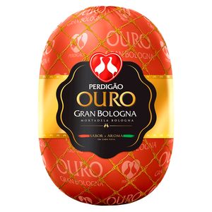 Mortadela Perdigão Ouro Bologna Bandeja kg