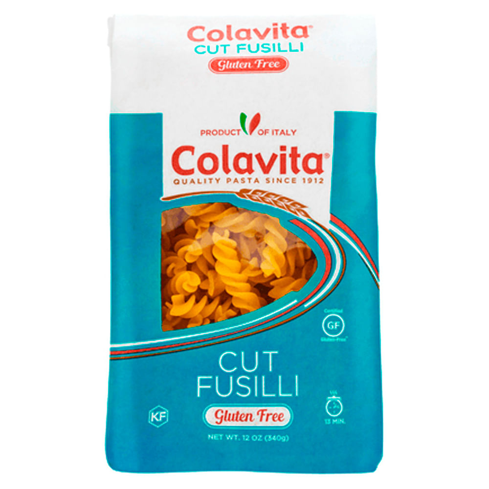 Macarrão Colavita Massa Sem Glúten Fusilli 300g