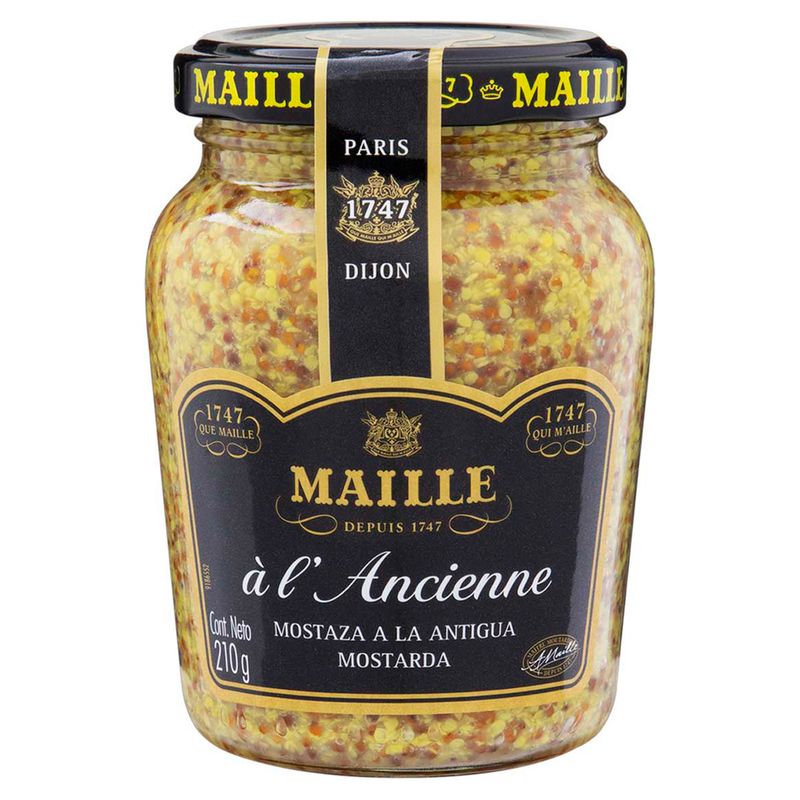 Mostarda-Francesa-Maille-a-Lancienne-Vidro-210g