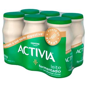Leite Fermentado Activia Baunilha 450g | Com 6 Unidades