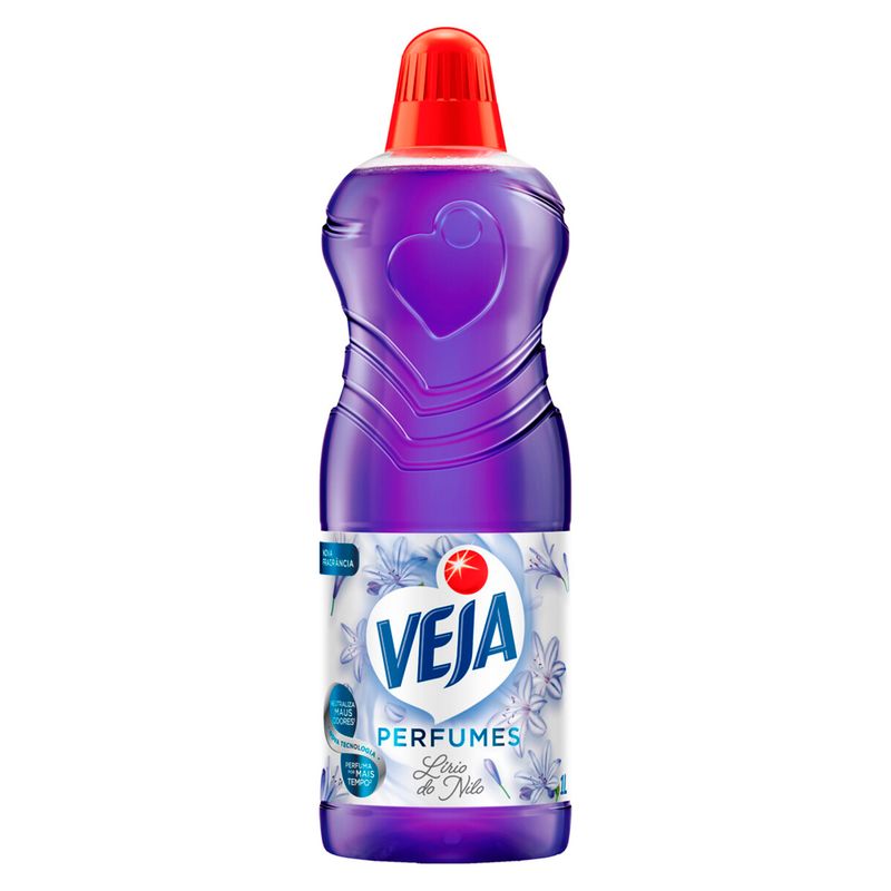 わたし　 Limpador Perfumado Veja Lírio do Nilo 1L - Supermercado Coop