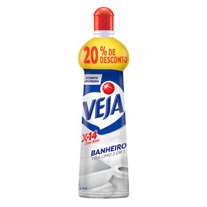 Limpador para Banheiro Veja X-14 Tira Limo Cloro Ativo 500ml