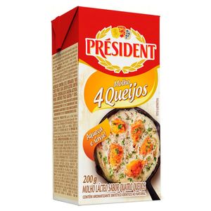 Molho 4 Queijos Président 200g