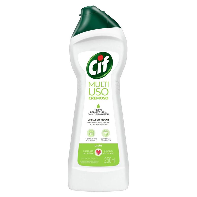 Saponaceo-Cremoso-Cif-Limao-250ml