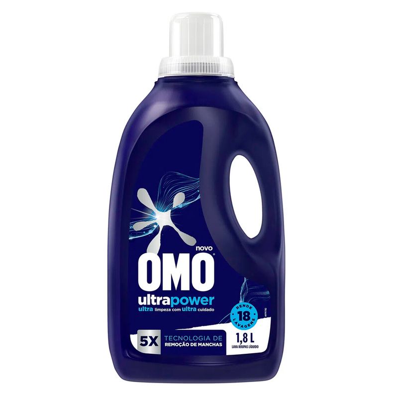 Lava-Roupas-Omo-Ultra-Power-18L