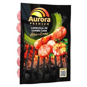 Linguiça de Lombo Aurora Premium com Alho 500g