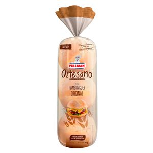 Pão de Hambúrguer Pullman Artesano Original 420g