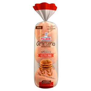 Pão de Hambúrguer Pullman Artesano Austrália 420g