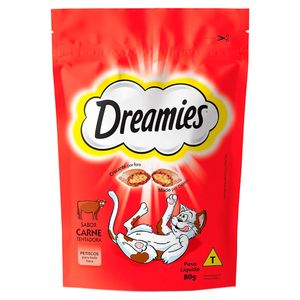 Petisco para Gatos Dreamies Carne 80g