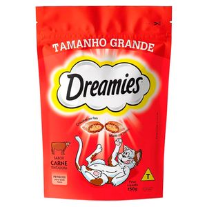 Petisco para Gatos Dreamies Carne 150g