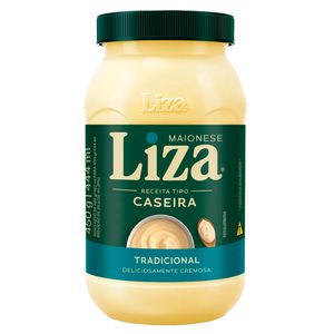 Maionese Liza Caseira Tradicional Pote 450g