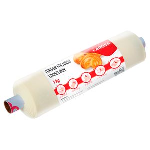 Massa Folhada Congelada Arosa Laminada 1kg