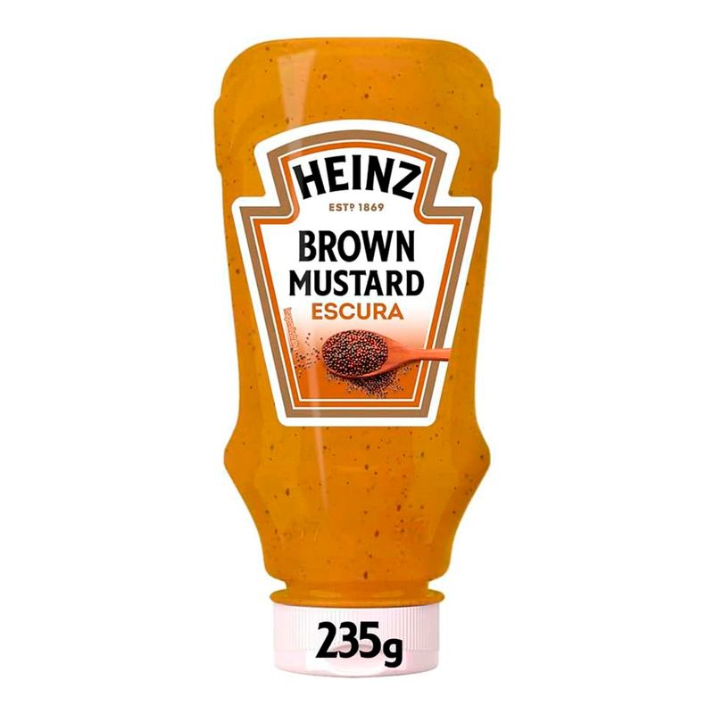 Mostarda-Escura-Heinz-235g