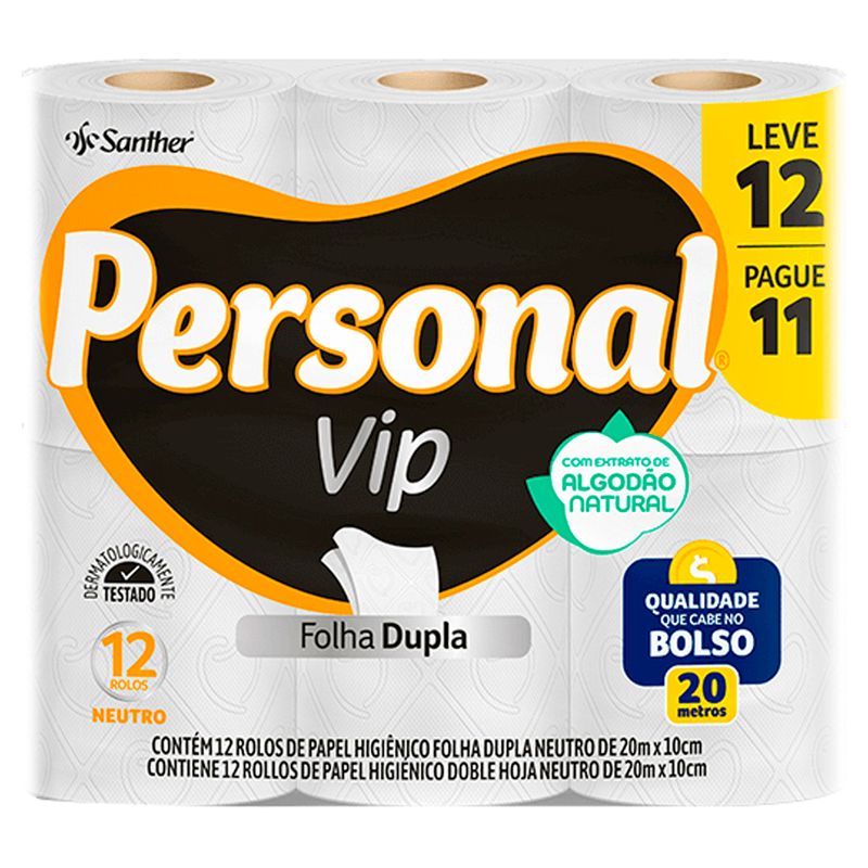 Papel-Higienico-Personal-VIP-Neutro-Folha-Dupla-20M-Com-12-Rolos