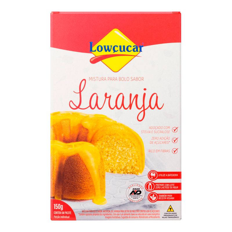 Mistura-para-Bolo-Lowcucar-Zero-Acucar-Laranja-150g