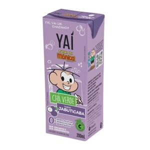 Chá Pronto Yaí Zero Açúcar Verde com Jabuticaba Tetra Pak 200ml
