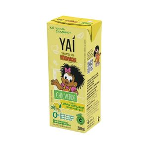 Chá Pronto Yaí Zero Açúcar Verde com Limão Siciliano com Hortelã Tetra Pak 200ml