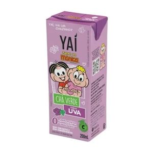 Chá Pronto Yaí Zero Açúcar Verde com Uva Tetra Pak 200ml