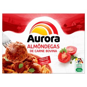 Almôndega Bovina Aurora 500g