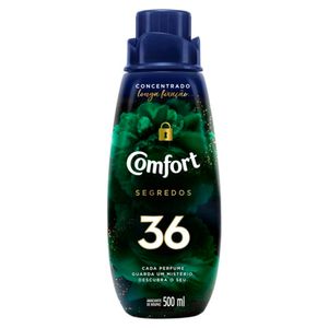Amaciante para Roupas Comfort Concentrado 36 Segredos 500ml