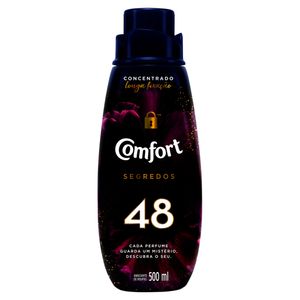 Amaciante para Roupas Comfort Concentrado 48 Segredos 500ml