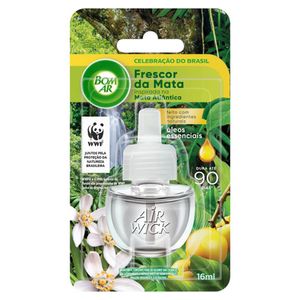 Aromatizador para Ambientes Bom Ar Elétrico Frescor da Mata 16ml